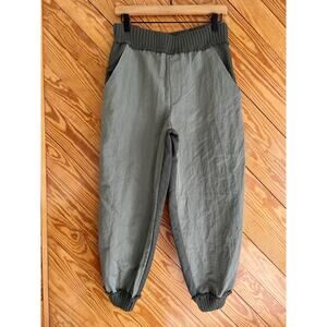 ZARA Nylon Distressed Jogger Pant
